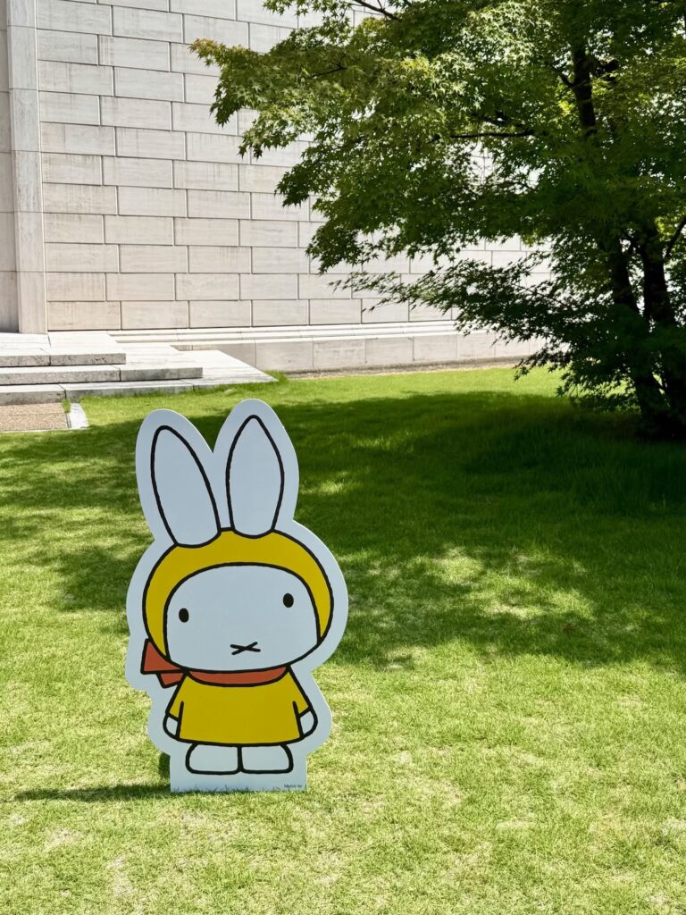 ひろしま美術館ミッフィー展フォトスポット