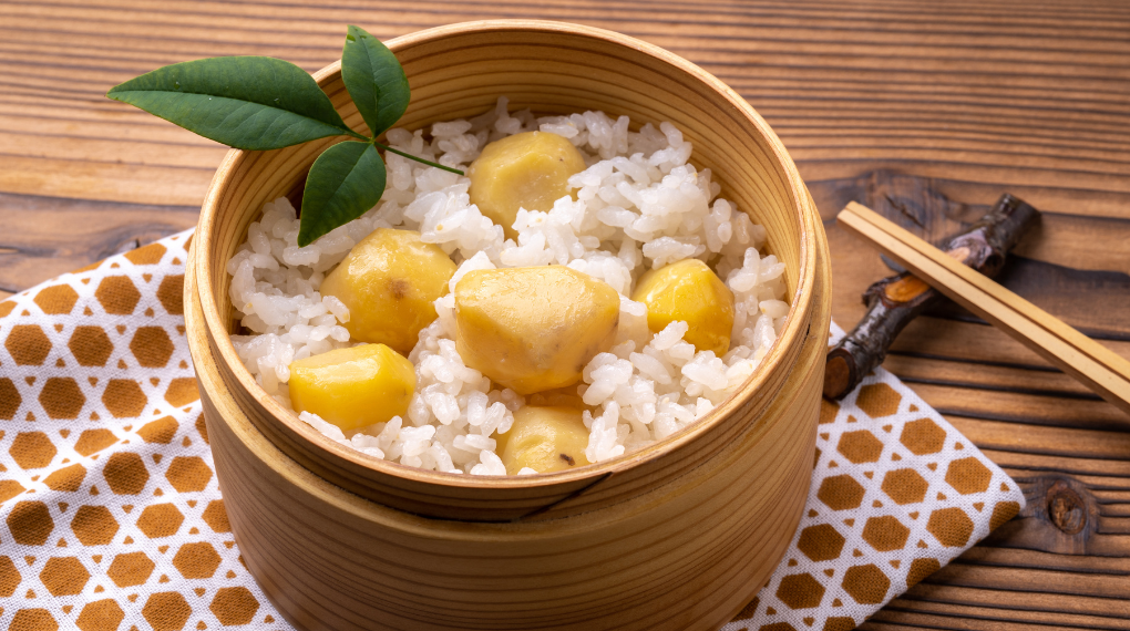 重陽の節句/菊の節句の食べ物・栗ごはん