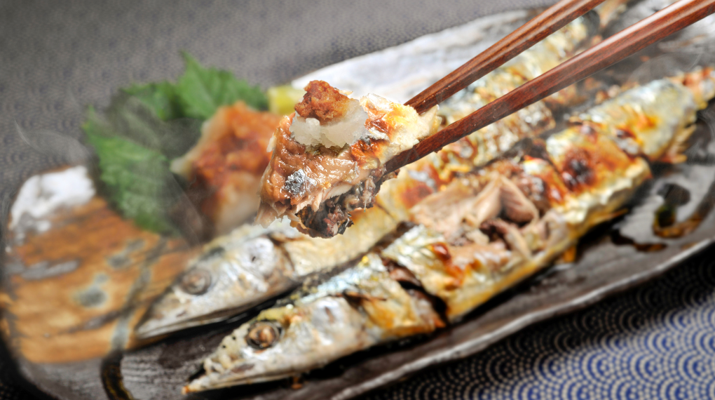 二十四節気秋分のおすすめの食べ物・秋刀魚の画像