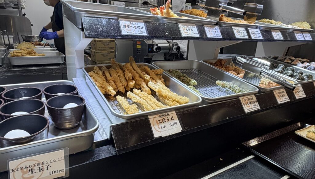 広島市西区どんどん商工センター店の天ぷら